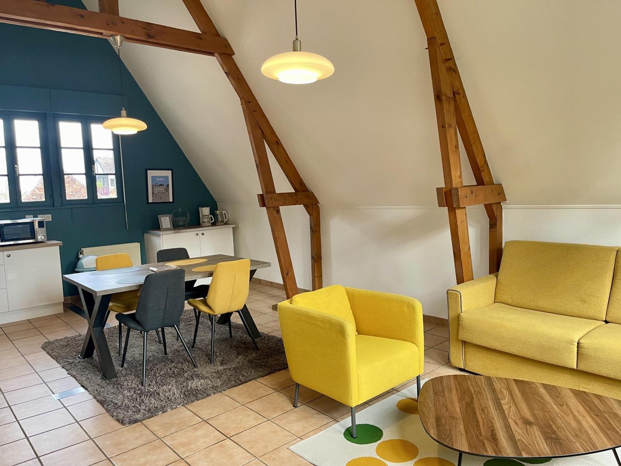 Appartement Le Saint-Nicolas Auxerre Les Quais Buitenkant foto